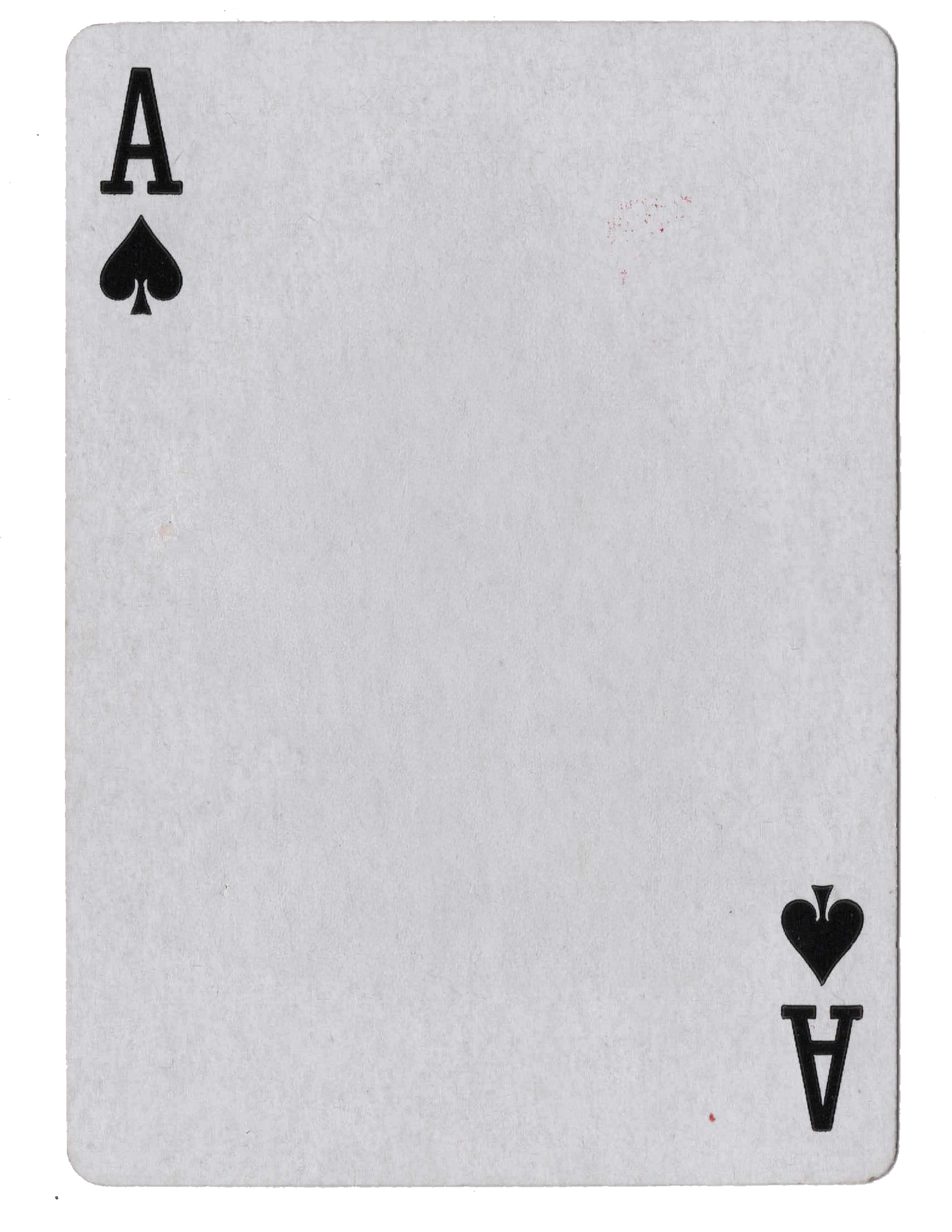 Spade Ace Card